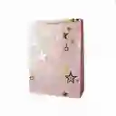 Pack De 6 Bolsa De Regalo Grande Diseño Estrellas Colores