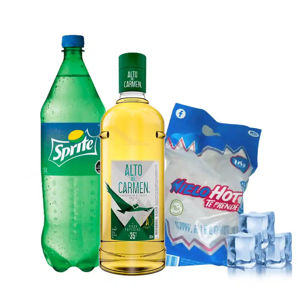 Alto 750 Ml/ Bebida 1,5 Lts/hielo 1 Kg