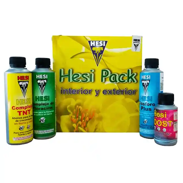 Pack De Fertilizantes Tri Pack Hesi 850 Ml