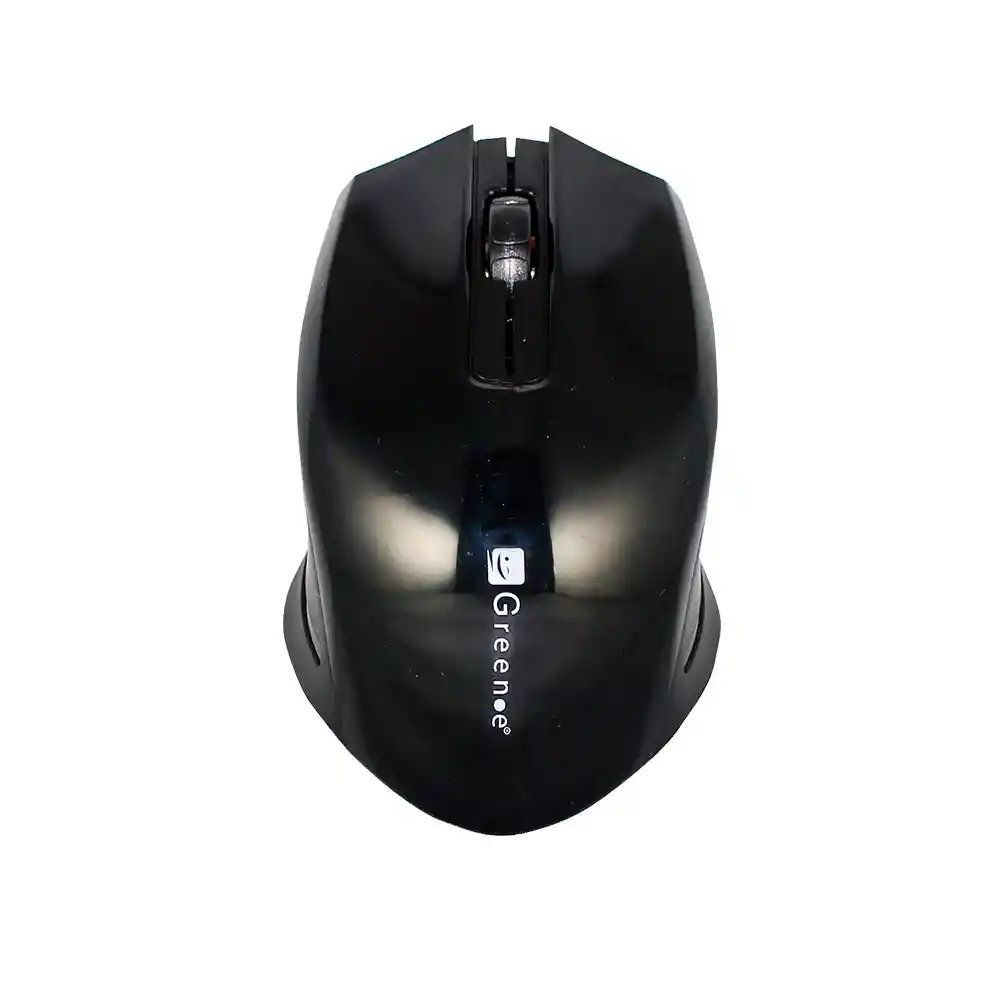 Mouse Inalámbrico Negro Green-e