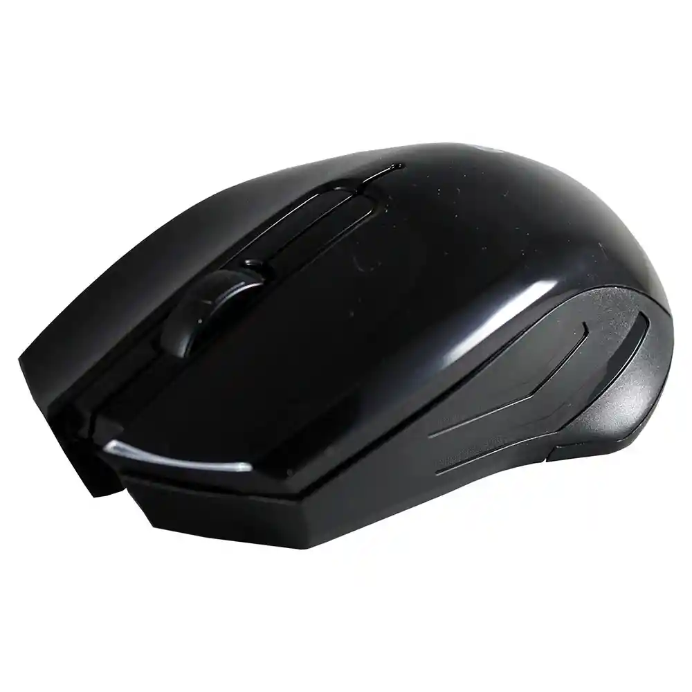Mouse Inalámbrico Negro Green-e