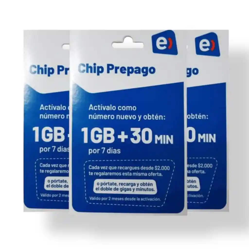 Chip Prepago Entel