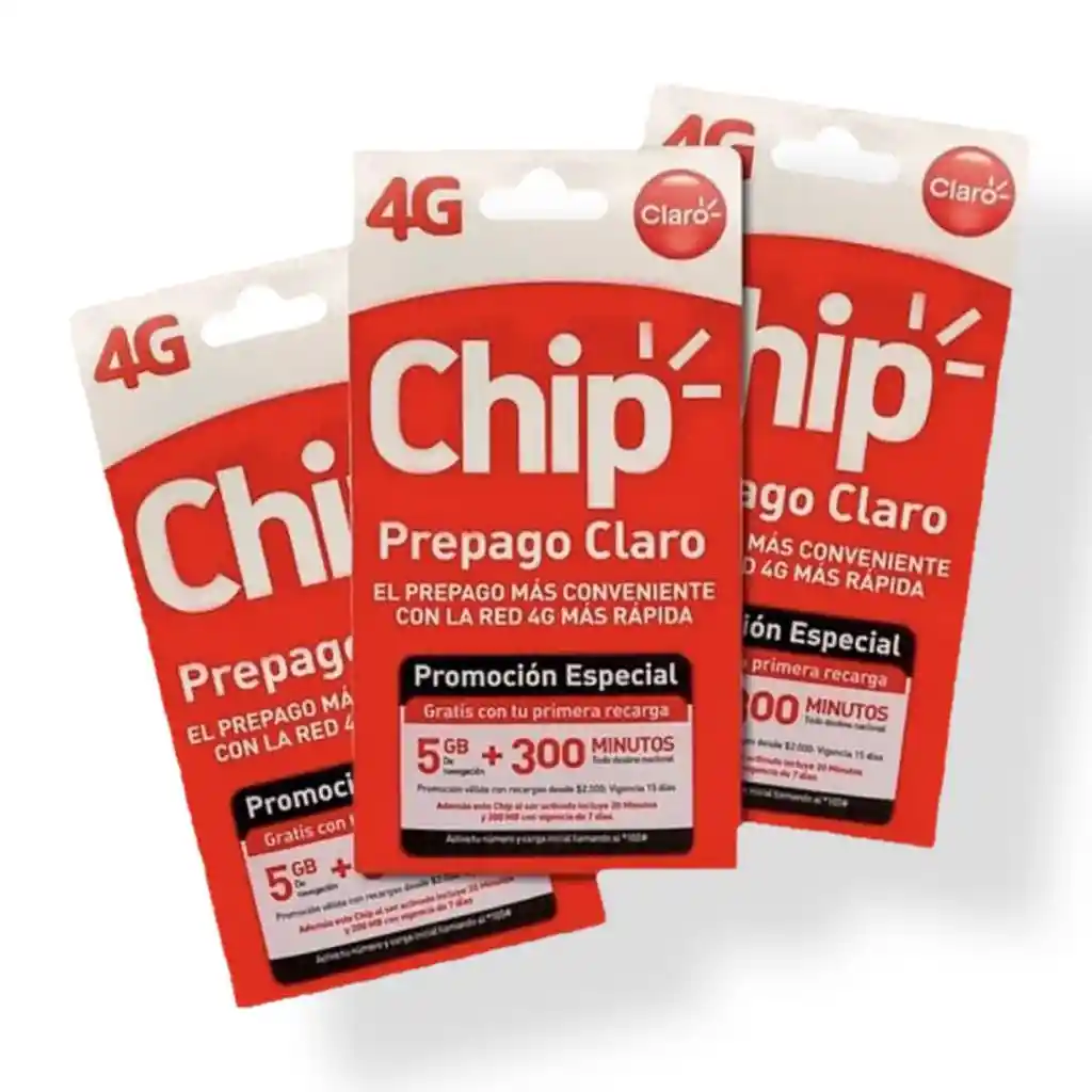 Chip Prepago Claro
