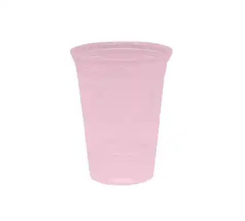 Vaso Plástico 10pcs 16oz 560ml Rosado