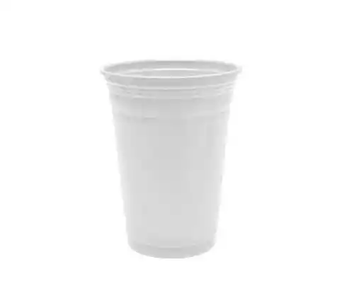 Vaso Plástico 10pcs 16oz 560ml Blanco