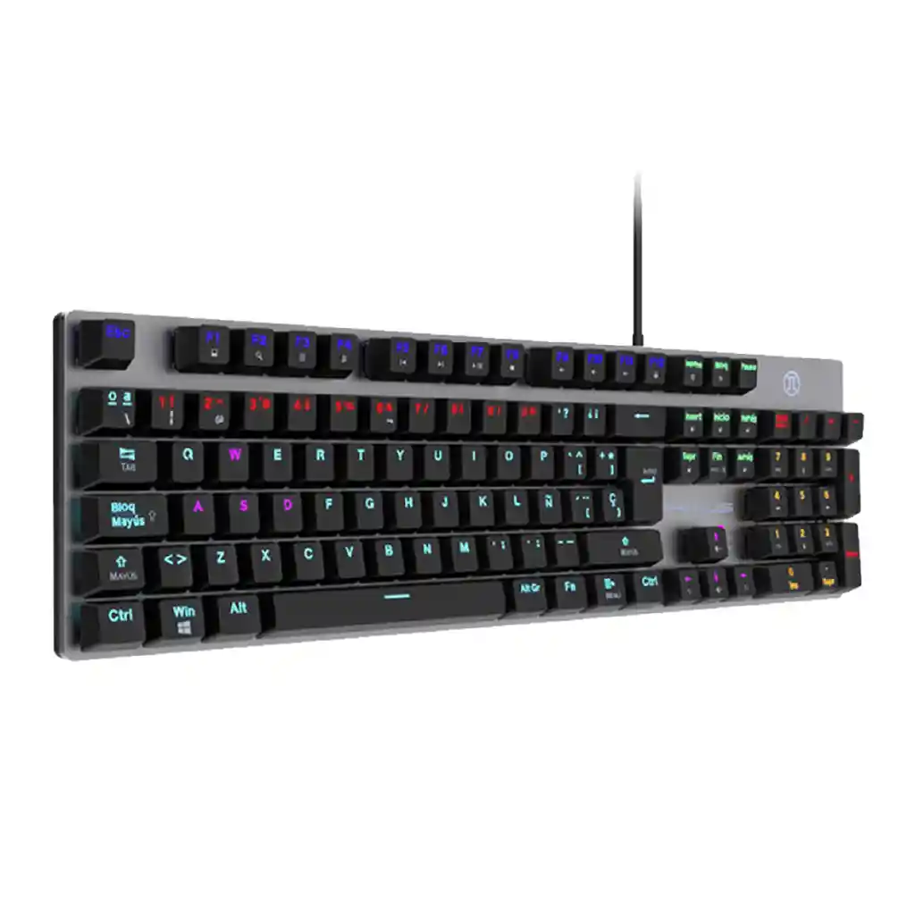 Teclado Gamer Mecánico Primus Ballista 90t Qwerty Switch Red