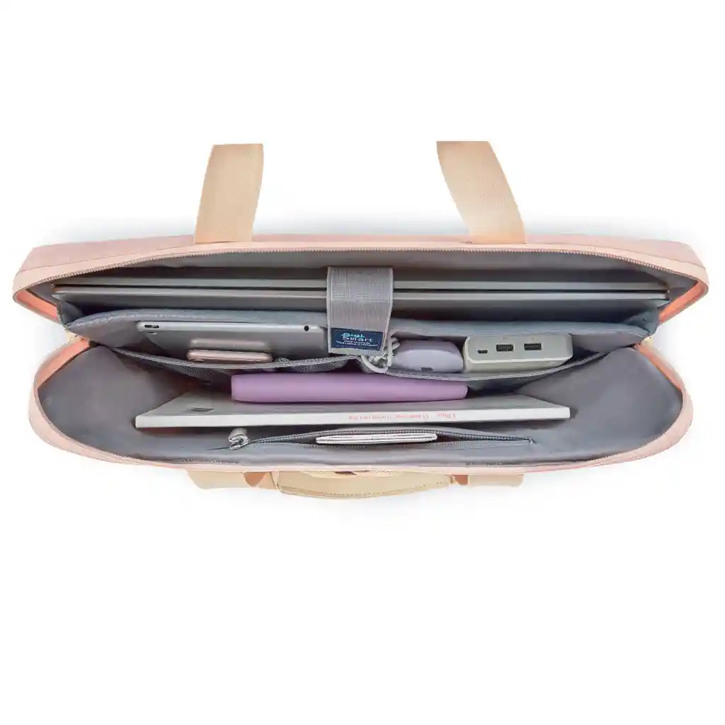 Bagsmart Bolso Computador Slim Para 15.6''- Rosado