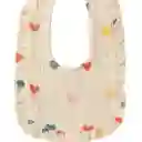 Hermoso Babero 100% Algodón Con Estampado De Corazones De Colores Y Flecos 0-12 Meses Vaporoso, Liviano, Suave, Transpirable =) Características: Género:chicas Color: Multicolor Cantidad: 1 Pieza Material: Algodón Composición: 100% Algodón