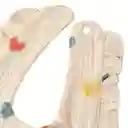 Hermoso Babero 100% Algodón Con Estampado De Corazones De Colores Y Flecos 0-12 Meses Vaporoso, Liviano, Suave, Transpirable =) Características: Género:chicas Color: Multicolor Cantidad: 1 Pieza Material: Algodón Composición: 100% Algodón