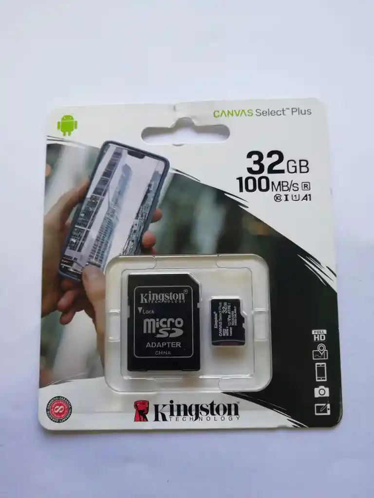 Tarjeta De Memoria Kingston Sdcs2/sp Canvas Select Plus 32gb