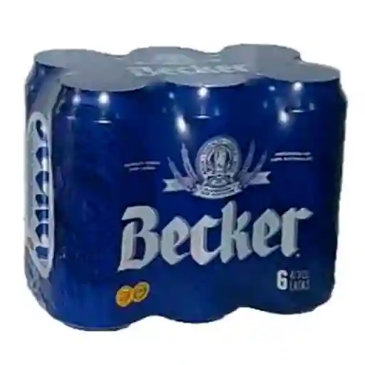 Becker Cerveza473 Cc Lata Six Pack