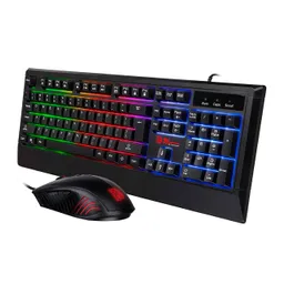 Kit Combo Teclado Y Mouse Gamer Thermaltake - Challenger