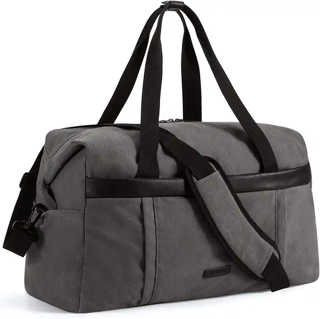 Bagsmart - Bolso De Viaje Y Gimnasio Grande 40l - Gris Oscuro