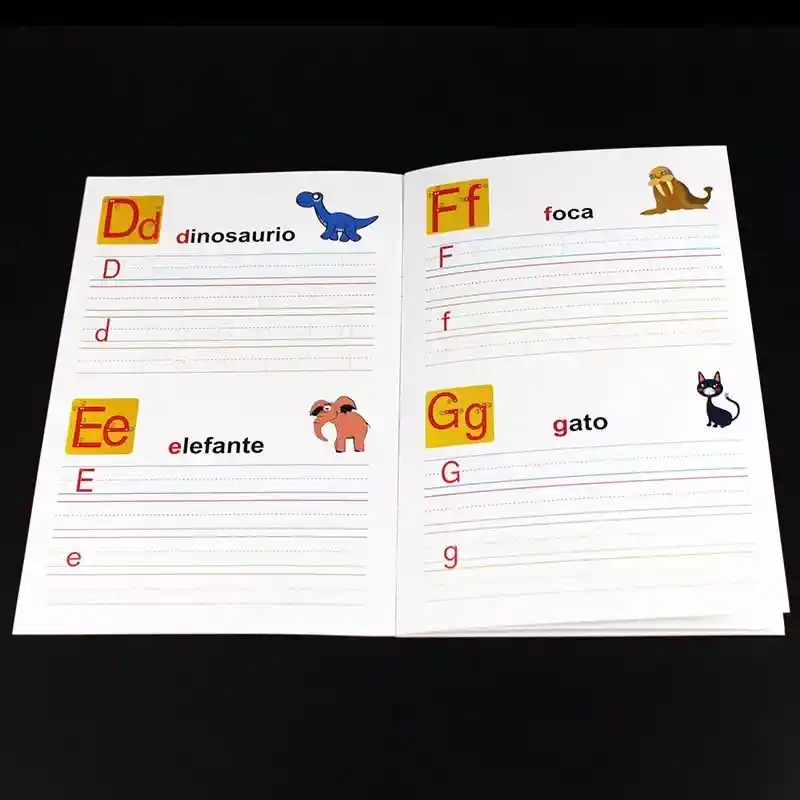 Libro De Aprendizaje Para Niños Abc