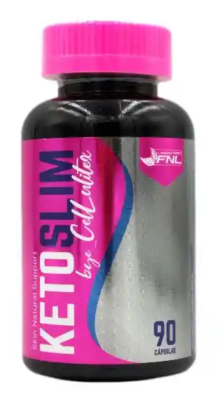 Keto Slim Bye Cellulitex 90 Capsulas. Marca Fnl