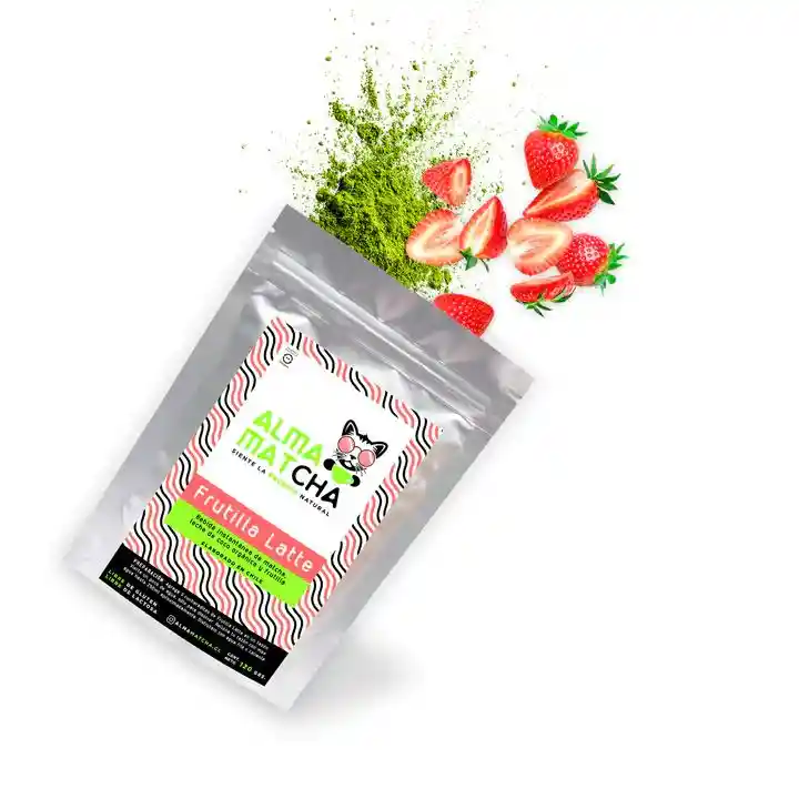 Alma Matcha Frutilla Latte 120 Gr