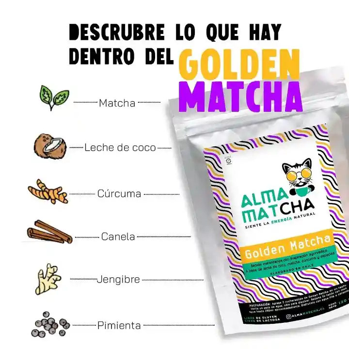 Alma Golden Matcha 120 Gr