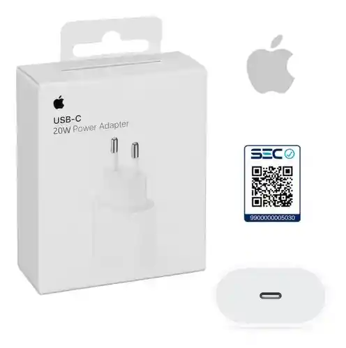 Apple Adaptador Cargador20W Tipo C