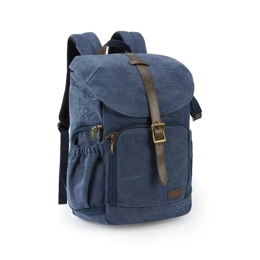 Bagsmart - Mochila Para Cámara Anniston - Azul Oscuro