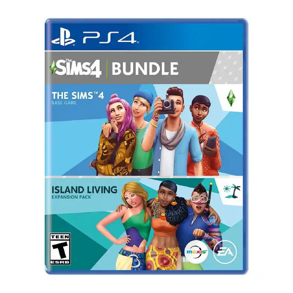 The Sims 4: Plus Island Living Bundle - Ps4 - Físico