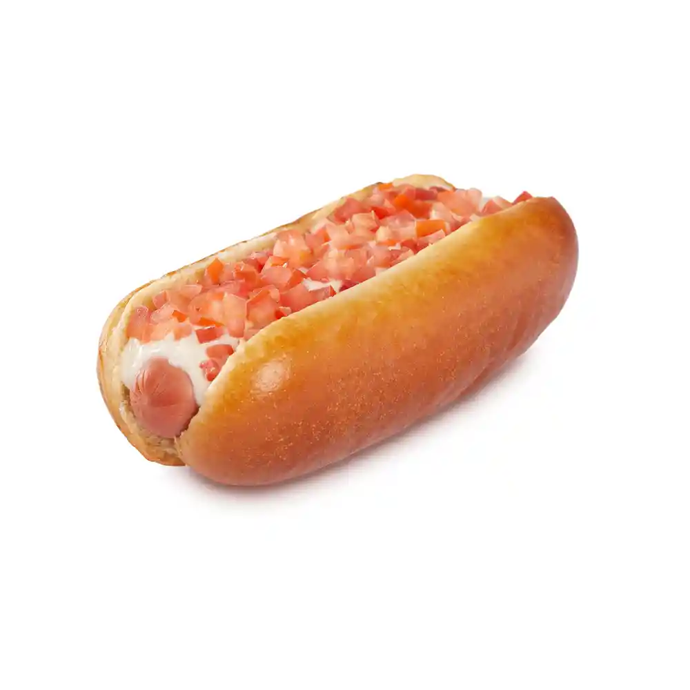 Hot Dog Tomate Mayo Grande