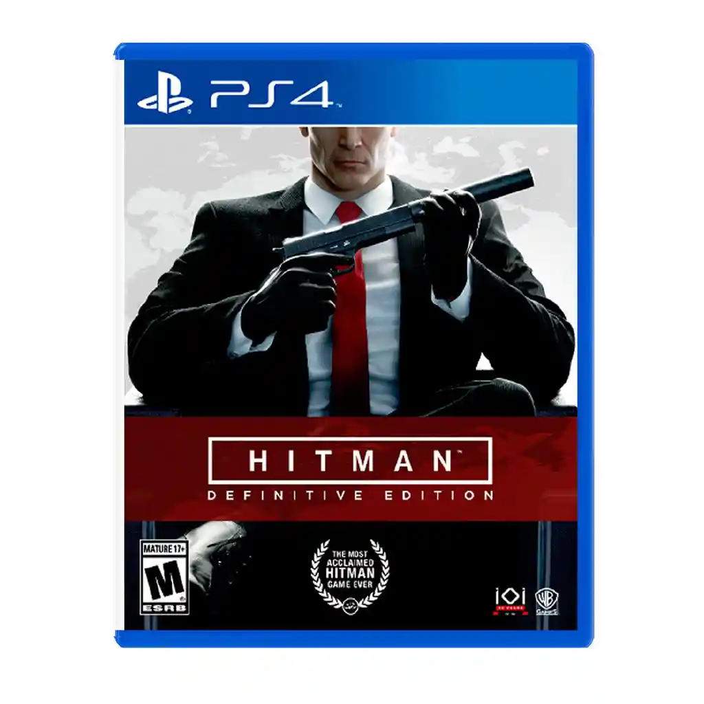Hitman: Definitive Edition - Ps4 - Físico - Sellado