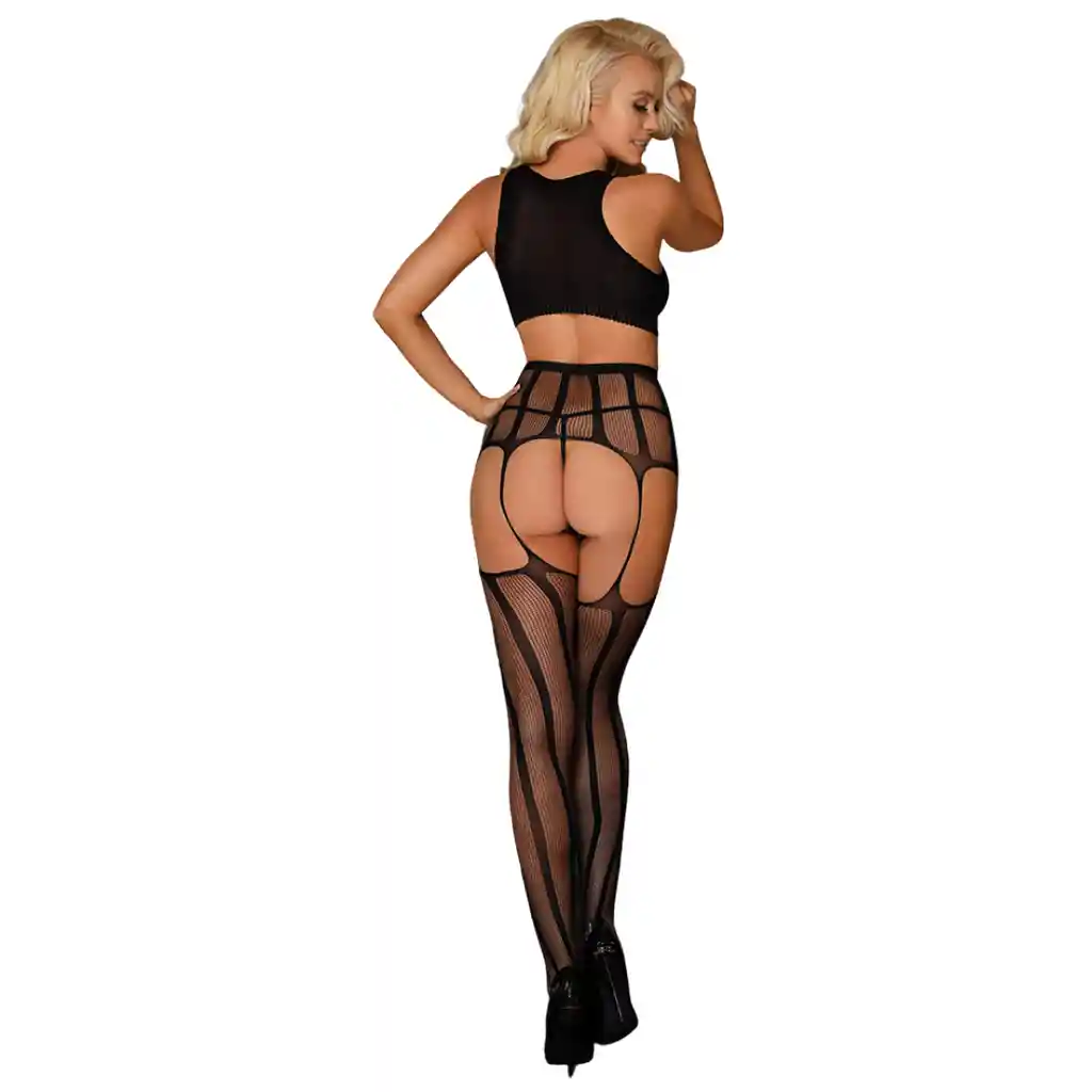 Bodystocking Malla Conjunto 15