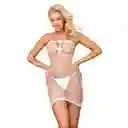 Bodystocking Malla Vestido 03