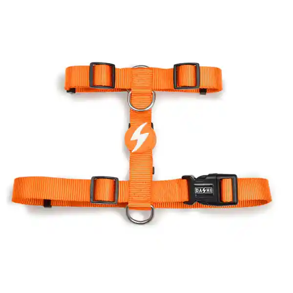 Dashi Back Harness Solid Orange S