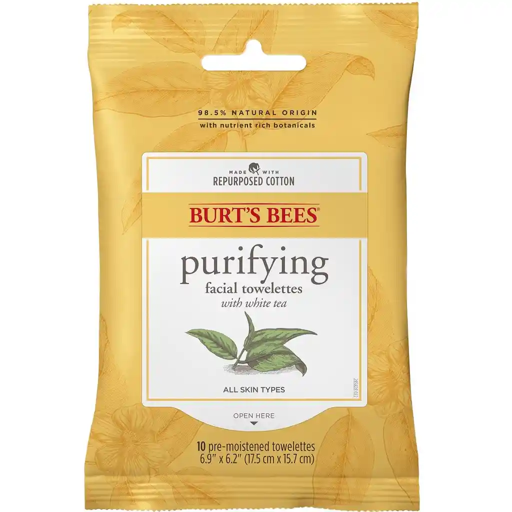 Burt's Bees Toallitas Desmaquillanteste Blanco 10 Un