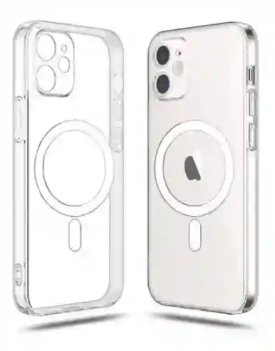 Carcasa Iphone 12/12mini Antigolpes Magsafe Clear