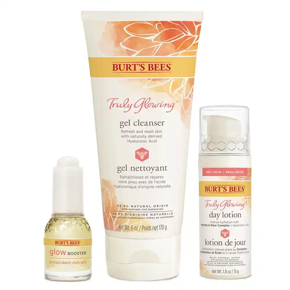 Burt's Bees Kit Facial Truly Glowing Booster