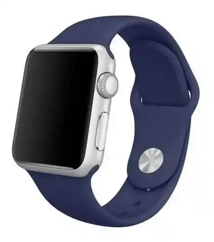 Correa Silicona Apple Watch Azul Marino 38/40