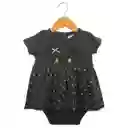 Body Vestido Negro 3-6m