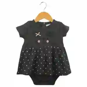 Body Vestdo Negro 9-12m