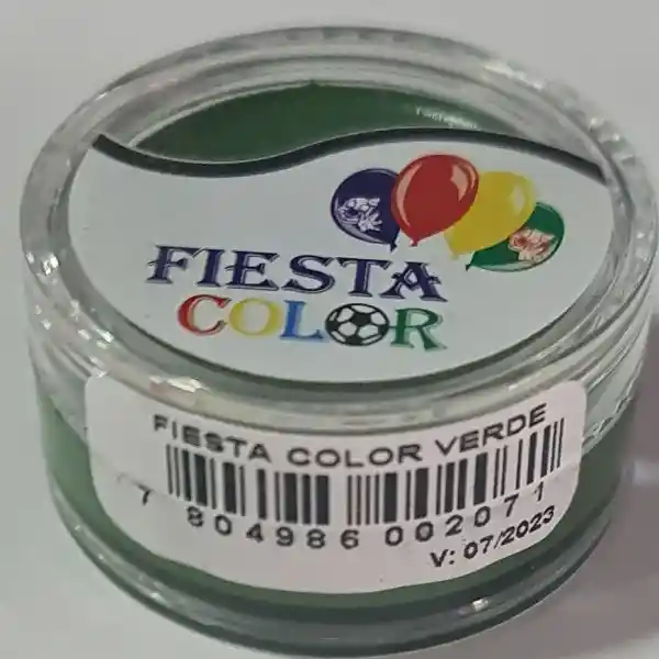 Maquillaje Fiesta Display Verde