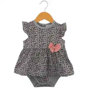 Bombacha Tipo Vestido Animal Print 0-3m