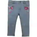 Jeans Bordado Niña 6-9m