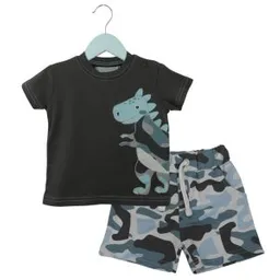 Conjunto De Short Y Polera Jurassic 0-3m