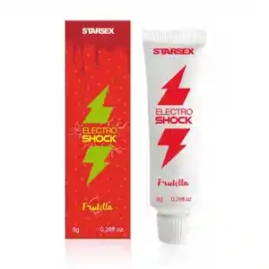 Gel Excitante Electro Shock Frutilla