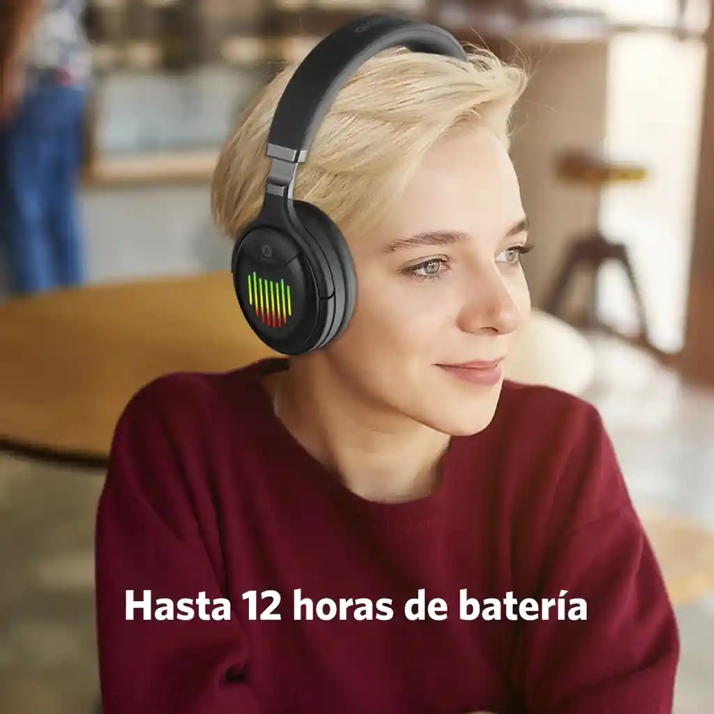 Audífonos Bluetooth Over The Ear Boompop