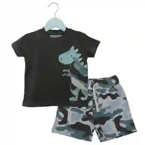 Conjunto De Short Y Polera Jurassic 18-24