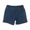 Conjunto De Short Y Polera Jeans Niño 0-3m