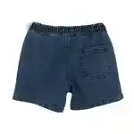 Conjunto De Short Y Polera Jeans Niño 0-3m