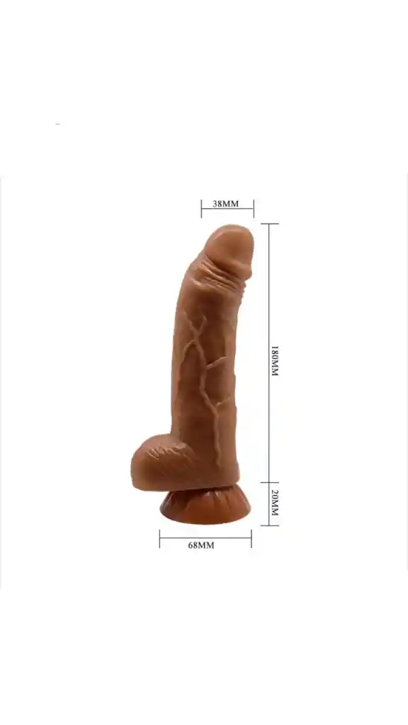 Angelo Dildo Realista Piel Deslizable 20 Cm