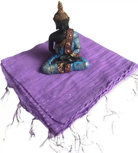 Buda Mudra Abhaya Azul Cobre