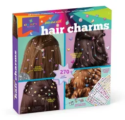 Craft Tastic Stick on Hair Charms