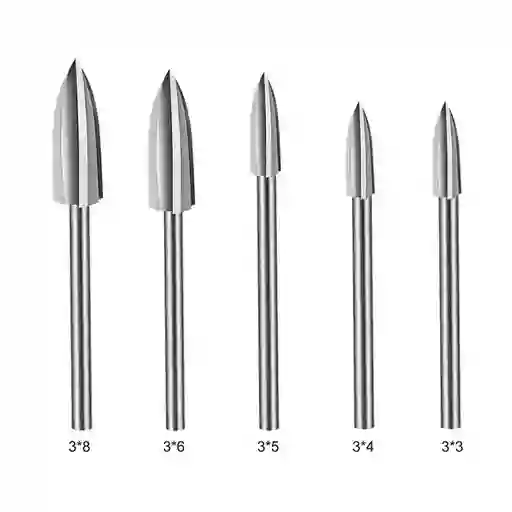 Brocas Para Grabado De Madera 5 Unidades