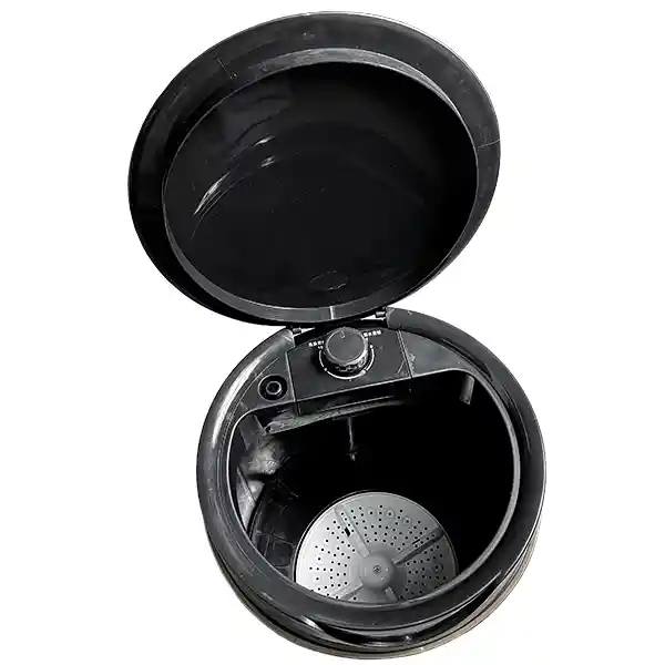 Mini Lavadora Portátil Para Ropas Color Negro