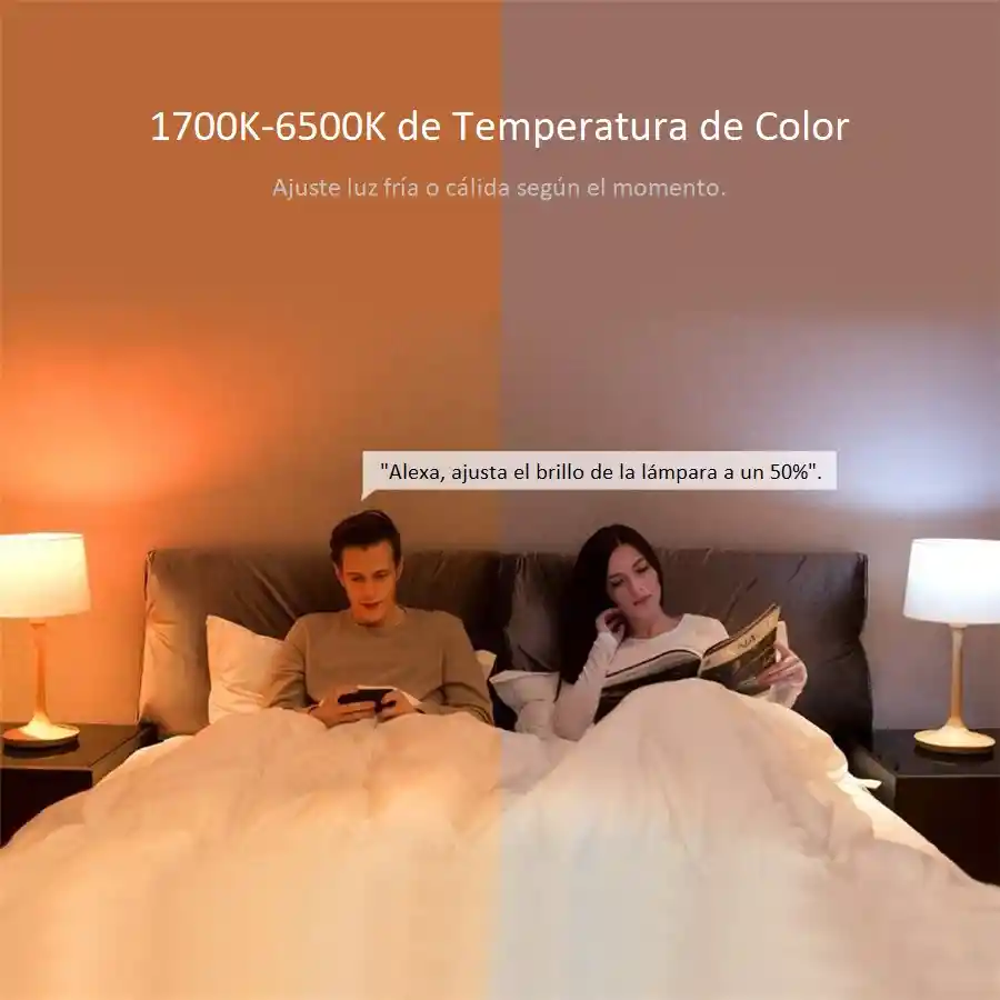 Yeelight Ampolleta Inteligente 1se Color Wifi Alexa & Google Home